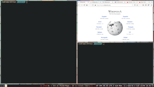 firefox with tabs